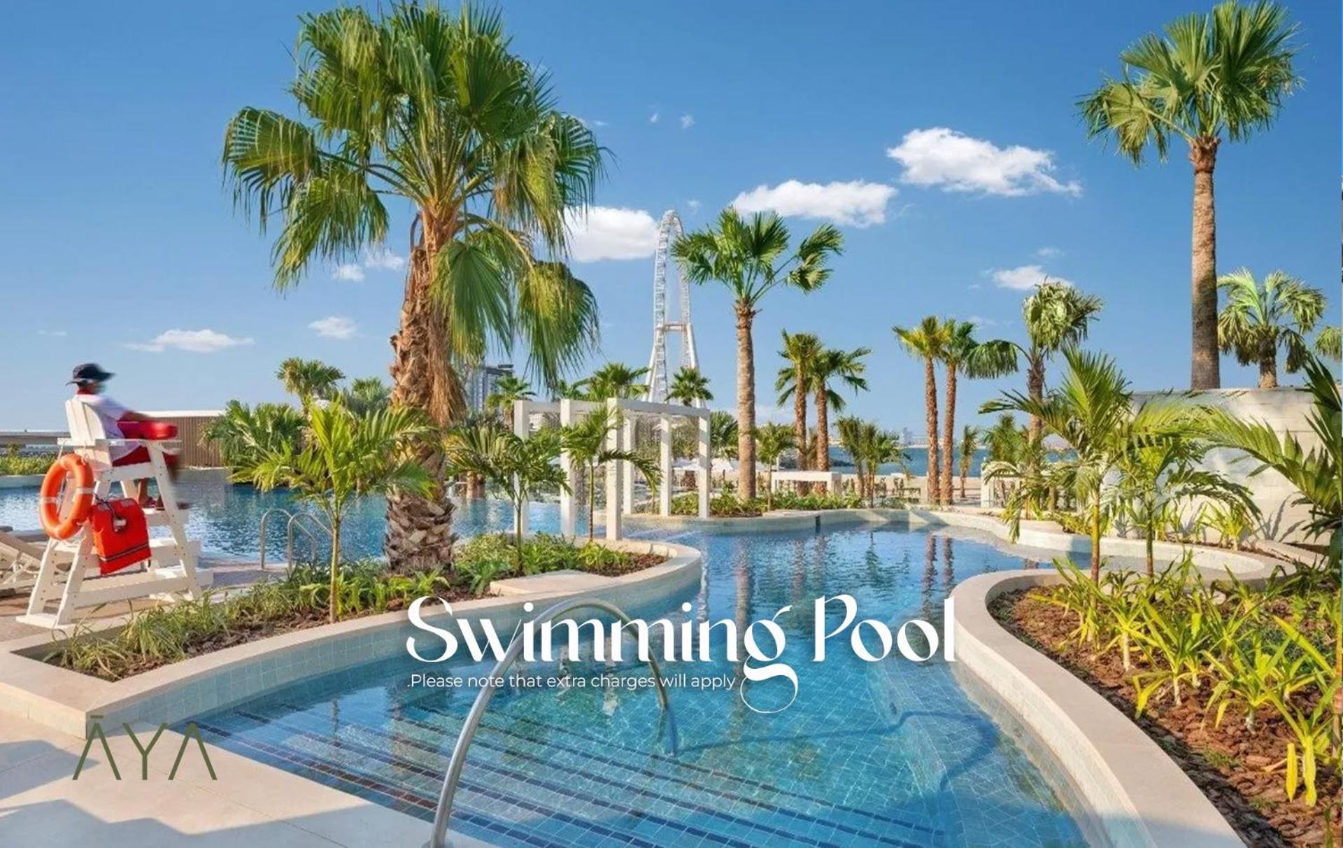 Jumeirah Gate Tower 1 - Stylish Apartment With Pool & City Views Dubai Exterior foto