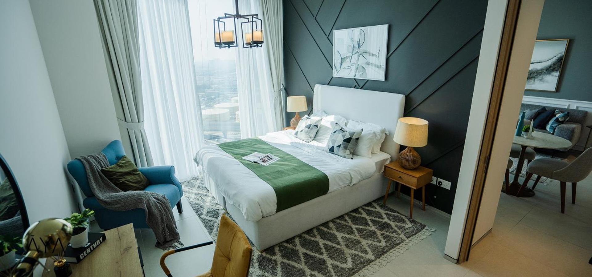 Jumeirah Gate Tower 1 - Stylish Apartment With Pool & City Views Dubai Exterior foto