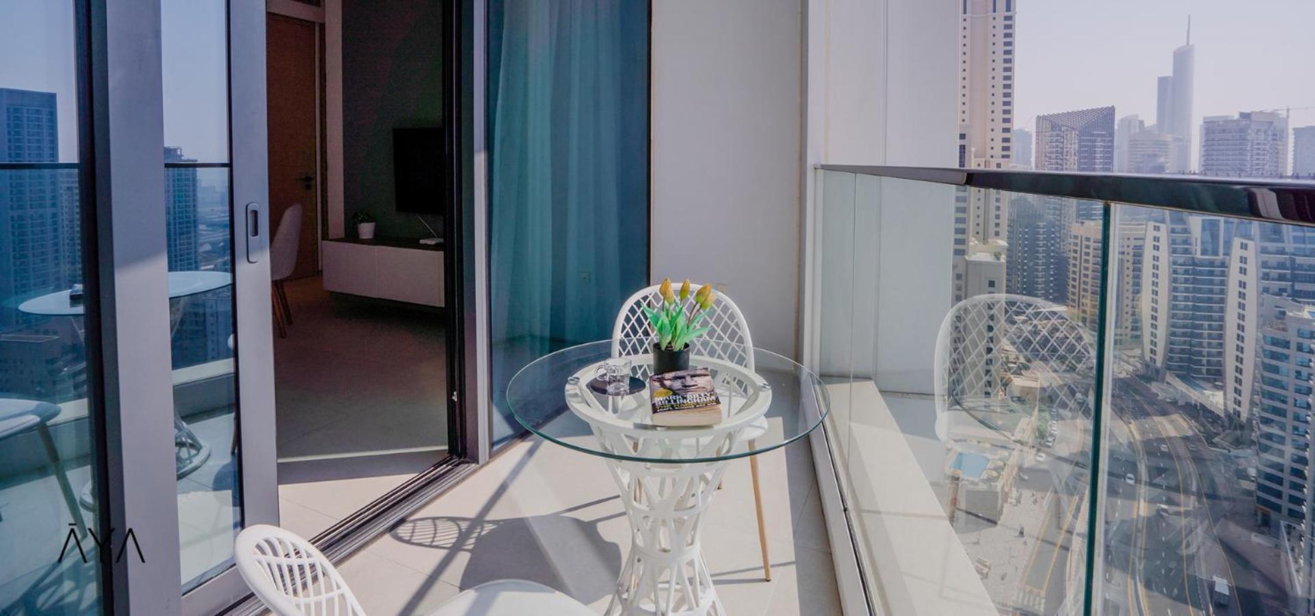 Jumeirah Gate Tower 1 - Stylish Apartment With Pool & City Views Dubai Exterior foto