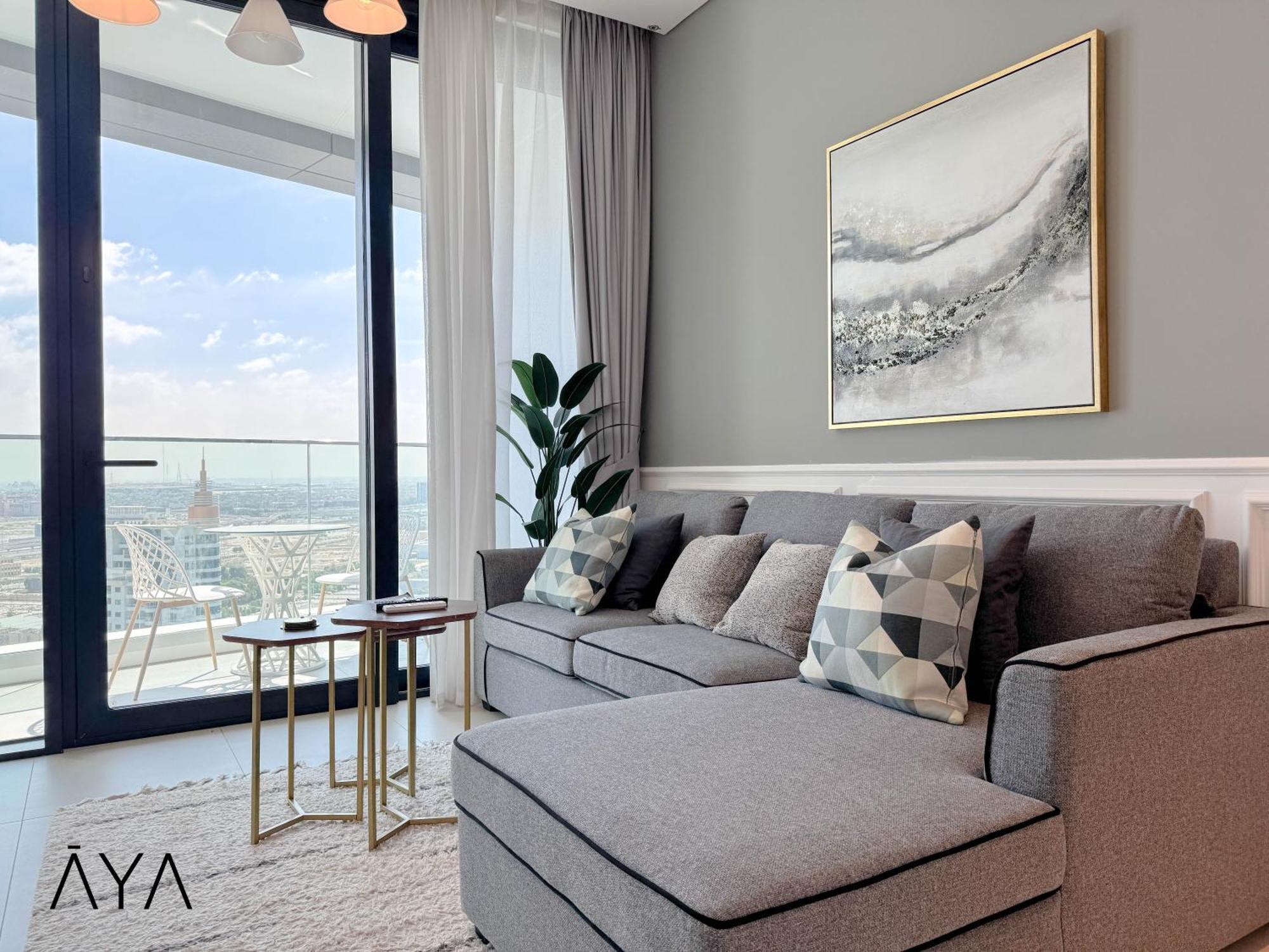 Jumeirah Gate Tower 1 - Stylish Apartment With Pool & City Views Dubai Exterior foto