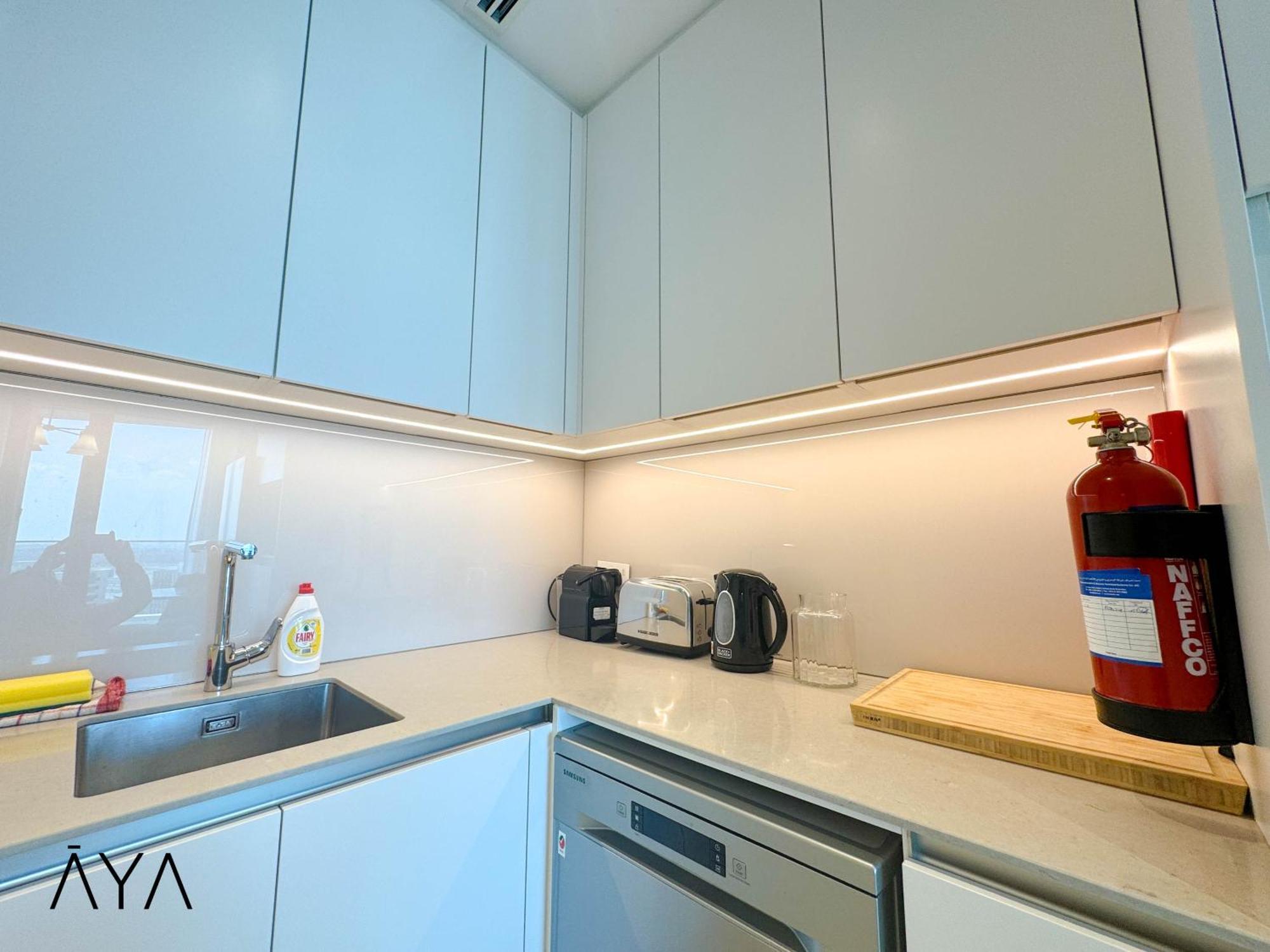 Jumeirah Gate Tower 1 - Stylish Apartment With Pool & City Views Dubai Exterior foto
